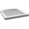 Ekena Millwork Arch Top Surface Mount PVC Gable Vent: Functional, w/ 2"W x 2"P Brickmould Sill Frame, 22"W x 24"H GVPAR22X2403SF - alternate 4